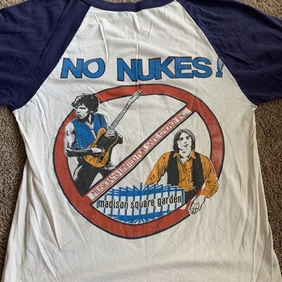 Other - Vintage 1979 The Muse Concerts For No Nukes T-Shirt Rare